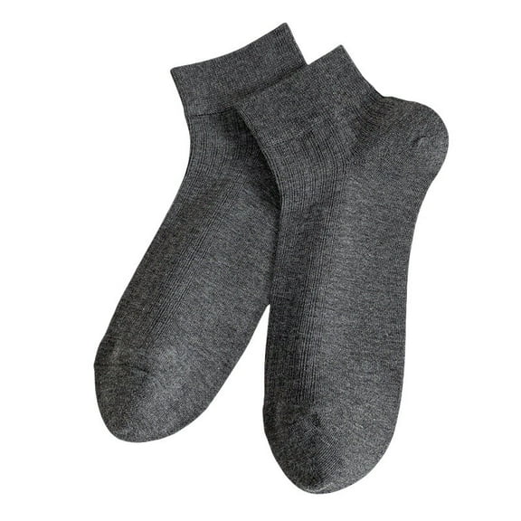 5 Pairs Men Cotton Sports Low Cut Short Socks Stretch Summer Breathable Socks