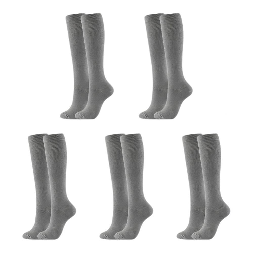 5 Pairs Men Women Compression Stockings 2030 Mm Flight Pregnancy Swollen Varicose Veins