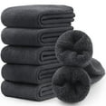 thumbnail image 1 of 5 Pairs Merino Wool Socks for Men,Thick Winter Wool Hiking Socks,Warm Breathable Crew Mens Socks（Fit USA Size 7-13), 1 of 7