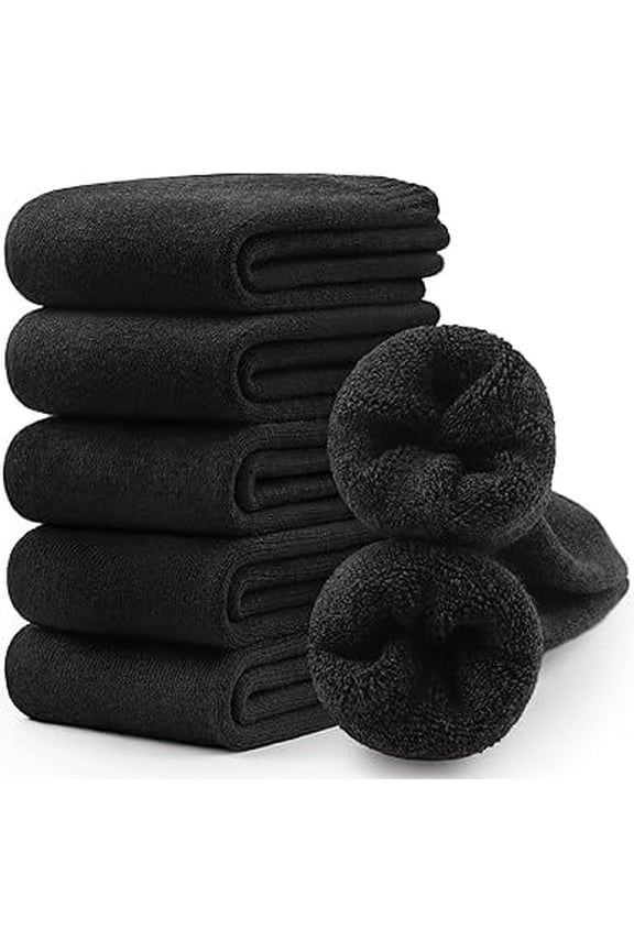 5 Pairs Merino Wool Socks for Men and Women, Thick Winter Wool Hiking Socks, Warm Breathable Crew Socks