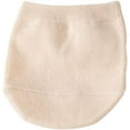 thumbnail image 1 of 5 Pairs Non Skid Toe Topper Socks Toe Liner Half Socks No Show Socks Toe Cover Socks No Slip Invisible Socks for Women Nude color, 1 of 6