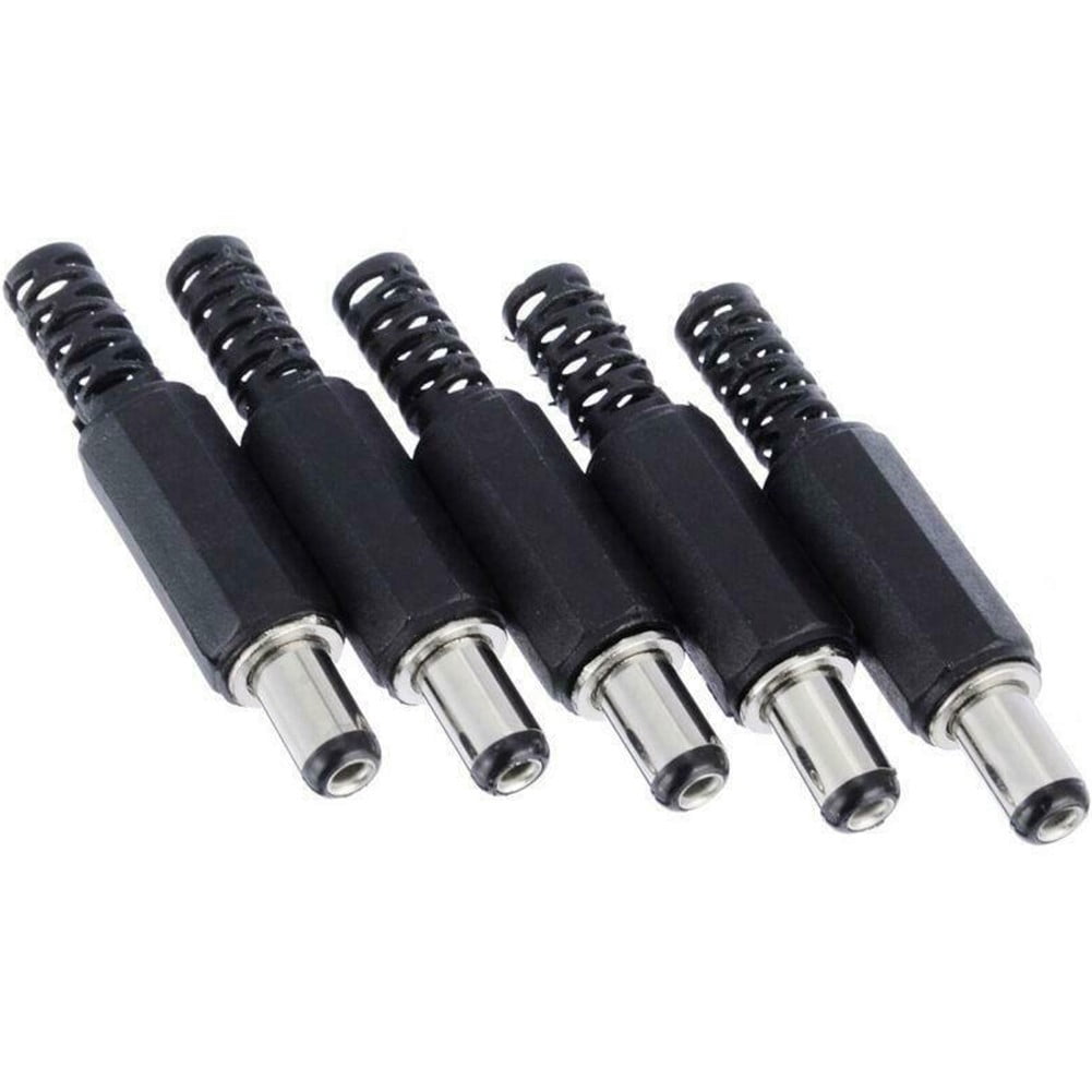 5 Pairs Of 2.1X 5.5Mm Male Female To Dc Power Power Connectors YIWEI...