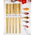 thumbnail image 1 of 5 Pairs Of Colorful Japanese Koi Fishes Ceramic Rests With Wooden Chopsticks Set, 1 of 9