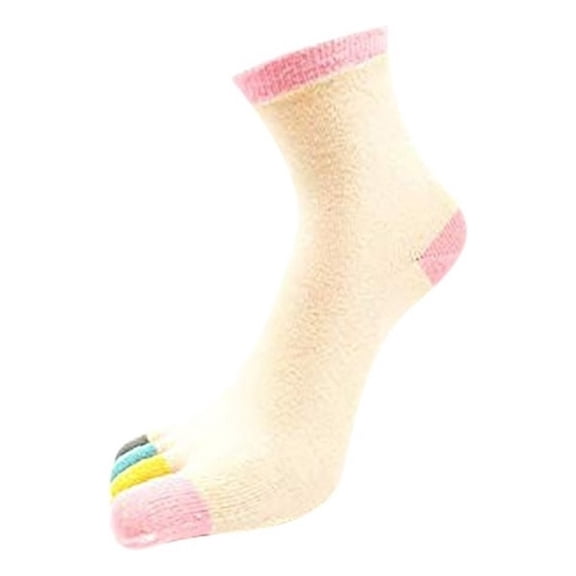 5 Pairs Of Women's Socks Finger Socks Fingers Calcet