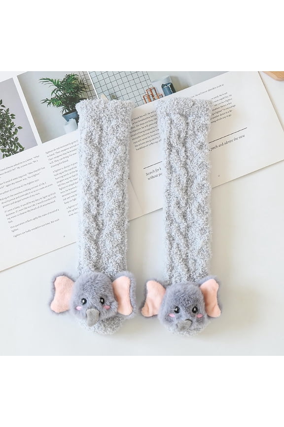 5 Pairs Preemie Baby Terry Cotton Turn Cuff Socks for Newborn Girls Boys, Purple, M