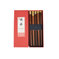 thumbnail image 1 of 5 Pairs Red Happiness Chopsticks, Family gift, Restaurant Chop Sticks, Lunar new year gift, 1 of 5