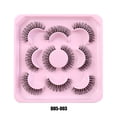 thumbnail image 1 of 5 Pairs Russian Curl D-Curve False Eyelashes - Thick Curly Lashes, Voluminous Look for Daily & Party Makeup, 1 of 19