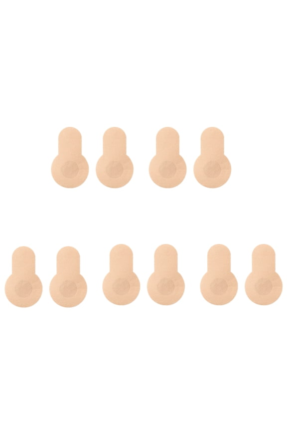 5 Pairs Seamless Breast Petals Nonwoven Adhesive Lift Covers Comfort For Formal