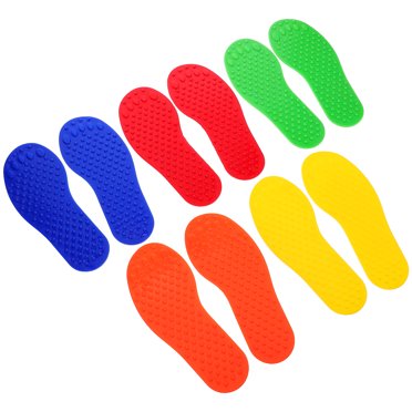 For Autism 5 Pairs Sensory Foot Prints For Children