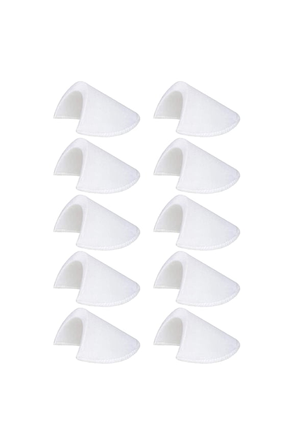 5 Pairs Shoulder Pad Sewing Shoulder Pad for Clothing Suit Tshirt Sloping High Low Shoulders
