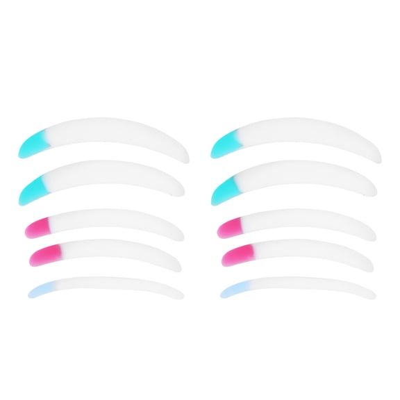5 Pairs Silicone Eyelash Perming Pad Set, S/M/L Sizes for Lash Lift & Curling