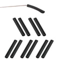 thumbnail image 1 of 5 Pairs Silicone Glasses Ear Cushion,2.2x0.23In Eyewear Comfort Replacement Cushions,Black Eye Glasses Ear Cushion for Children,Adults, 1 of 6