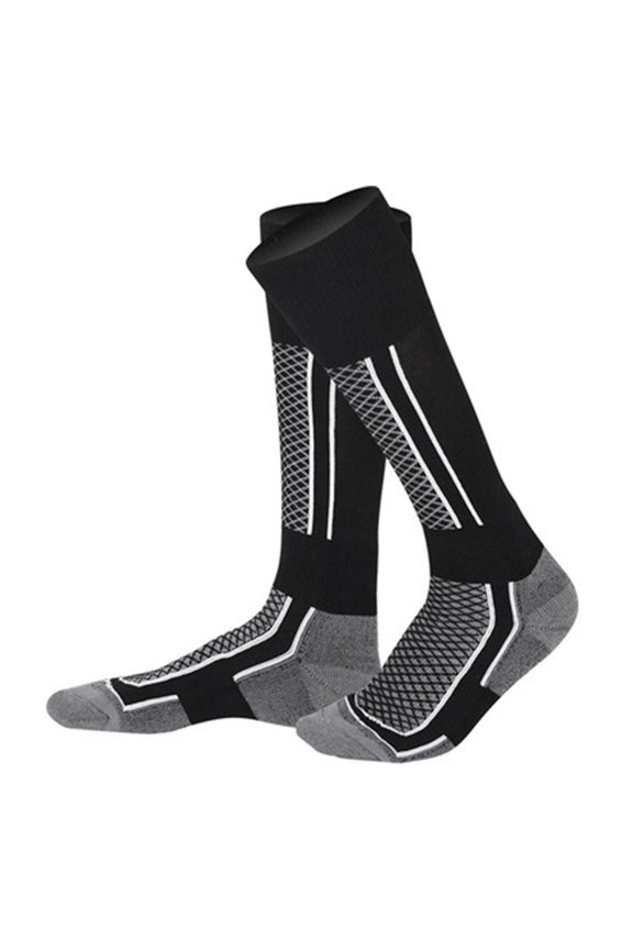 5 Pairs Ski Socks Men Women Running Hiking Skiing Socks-C