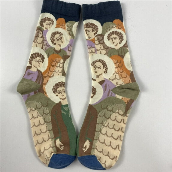 5 Pairs Socks Womens BM Bonne Crew Socks Comfort Breathable Causal Trendy Socks