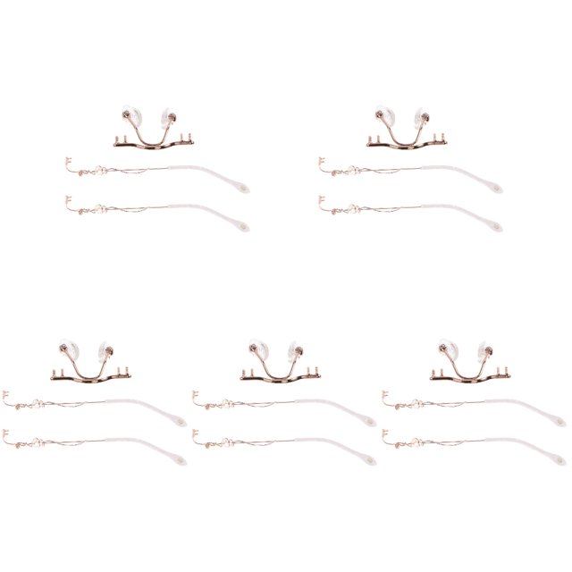 5 Pairs Spectacle Legs Glasses Arm Rimless Reading Accessories Eyeglass