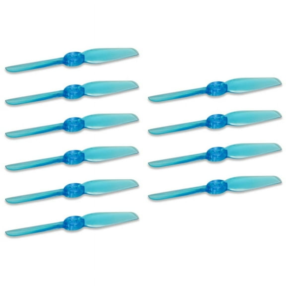 5 Pairs T65MM 2-Blade Propeller 65mm 2.5 Inch CW CCW for Ultramicro/Toothpick FPV Drone Quadcopter Blue New