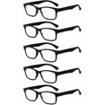 thumbnail image 1 of 5 Pairs TR90 Reading Glasses Detachable Temples Readers Lightweight, 1 of 4