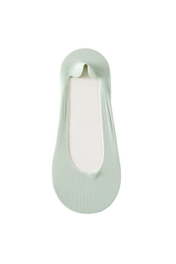 5 Pairs Thin Ultra Low Socks for women, Made of Ice Silk Surface on the Surface & Cotton on the Bottom,One Size