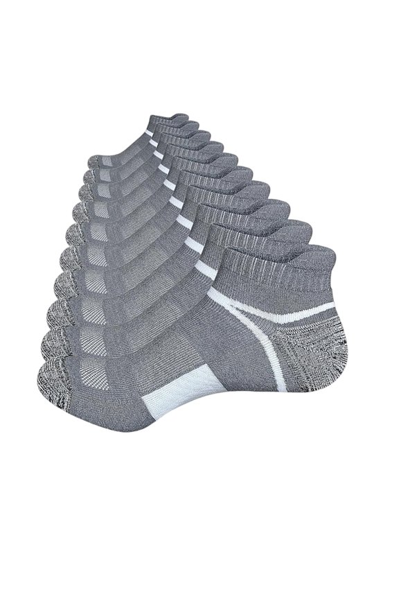 5 Pairs Trainer Socks Athletic Socks Running Sock Breathable Short Sports Ankle Sock for and Woman
