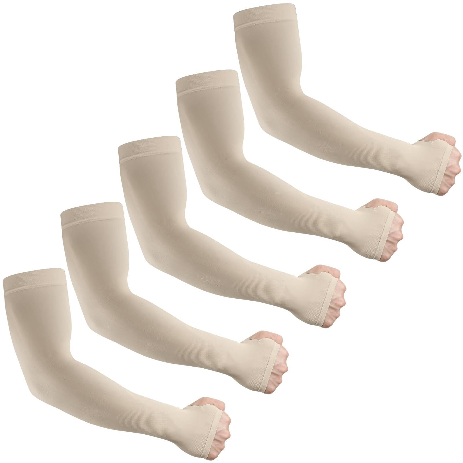 5 Pairs UV Sun Protection Arm Sleeves - Tattoo Cover Up - Sleeves to ...