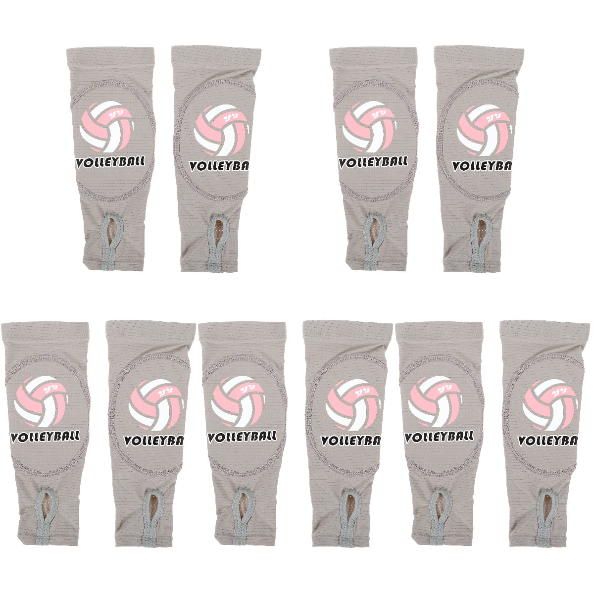5 Pairs Volleyball Arm Guard Sports Sleeve Sleeves for Girls Padded