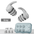 thumbnail image 1 of 5 Pairs Waterproof Silicone Swim Ear Plugs for Adults,Reusable Ear Protection for Swimming,Surfing,Snorkeling,Showering,and Water Sports, 1 of 1