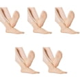 thumbnail image 1 of 5 Pairs Women Thin Sheer Short Ankle Nylon Socks with Antislip Gripper Bottom, 1 of 20