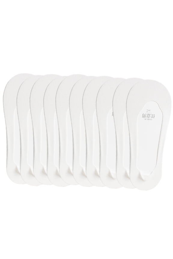 5 Pairs Women's Anti Slip Low Cut Invisible Socks Super Thin Ice Silk Not Show Design Liner Socks For Office And Travel