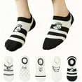 thumbnail image 1 of LDU No Show Socks Women, Dog Pattern, 6 Pairs, 1 of 7