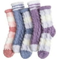 thumbnail image 1 of 5 Pairs Womens Fuzzy Socks Fleece Fluffy Cabin Plush Warm Sleep Soft Cozy Winter Adult Socks - Home Improvement Womenswear Comfort Bridal, 1 of 6