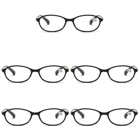 5 Pairs Womens Ladies Blue Light Blocking Reading Glasses Computer Gaming Readers +2.75