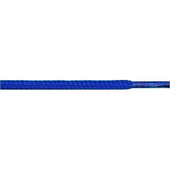 5 Pairs of 3/16" Round Shoelaces for Sports Sneakers and Casual Shoes (Blue)
