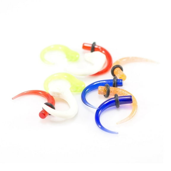 5 Pairs of 6 Gauge Randomly Picked Ear Tappers 10pcs. No Duplicates