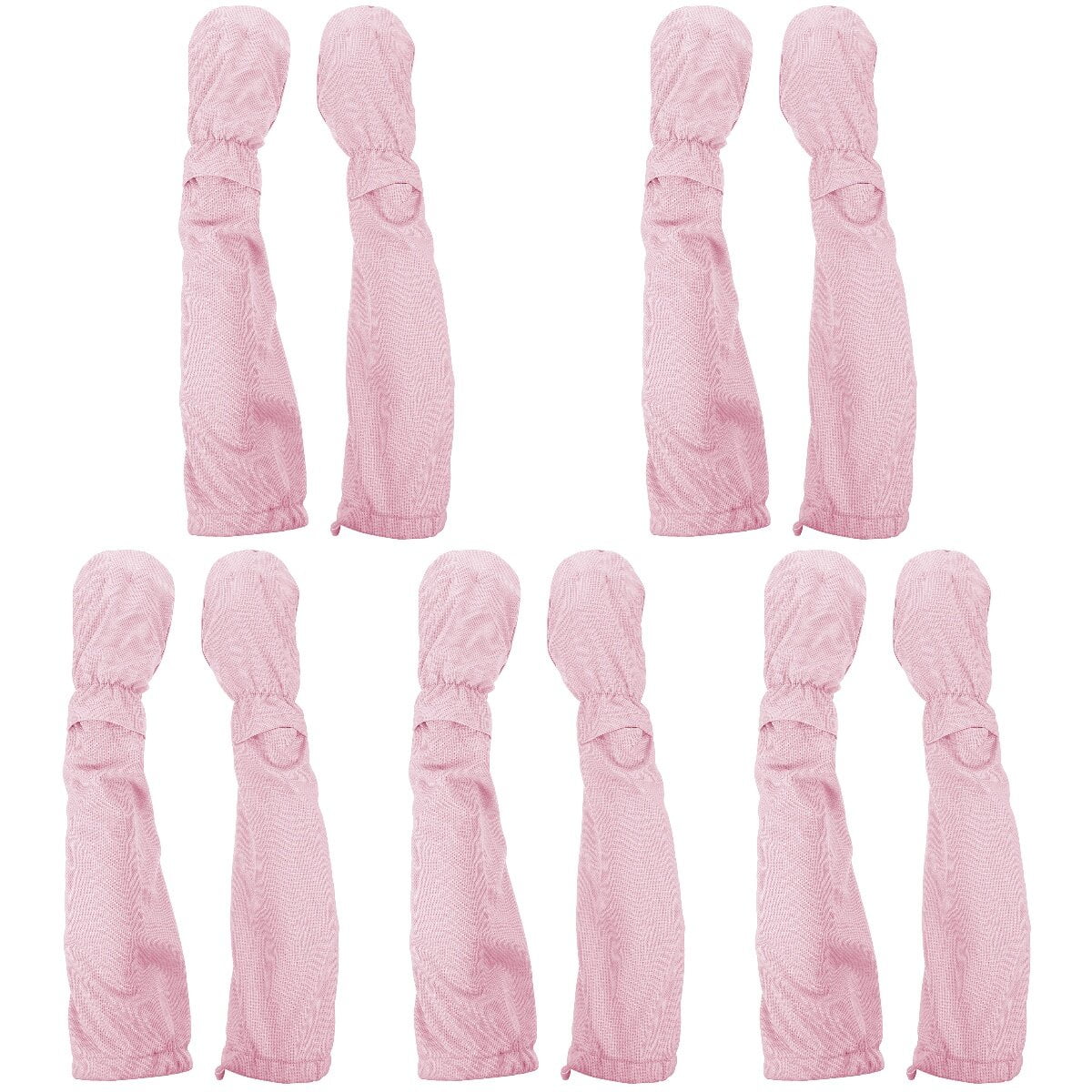 5 Pairs of Arm Sleeves for Men and Women UV Protective Arm Sleeves