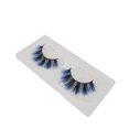 thumbnail image 1 of 5 Pairs of Blue Synthetic False Lashes Strip Silk Eyelashes Natural Looking for Party Costume Supply Suncolor Hair, 1 of 5