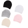 thumbnail image 1 of 5 Pairs of Cotton Half Socks Toe Topper Liner Socks Toe Cover Socks Invisible Socks for Lady (Black White Pink Grey Skin Color), 1 of 8