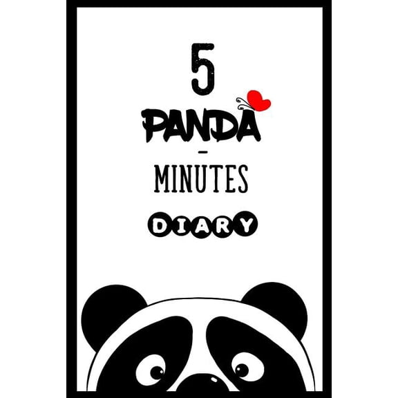 5 Panda Minutes Diary, (Paperback)