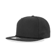 thumbnail image 1 of Decky 6226 5 Panel High Profile Relaxed Perforated Performance Rope Hat-Black, 1 of 1