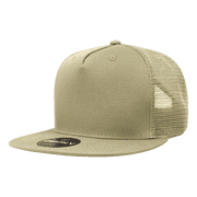 Decky 1040 5 Panel High Profile Structured Cotton Blend Trucker-Khaki