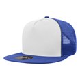 thumbnail image 1 of Decky 1040 5 Panel High Profile Structured Cotton Blend Trucker-Royal/White/Royal, 1 of 5