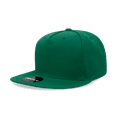 thumbnail image 1 of Decky 6029 5 Panel High Profile Structured Polyester Snapback-Forest, 1 of 1
