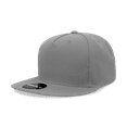 thumbnail image 1 of Decky 6029 5 Panel High Profile Structured Polyester Snapback-Heather Grey, 1 of 1