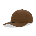 thumbnail image 1 of Decky 6024 5 Panel Mid Profile Structured Cotton Blend Cap-Brown, 1 of 1