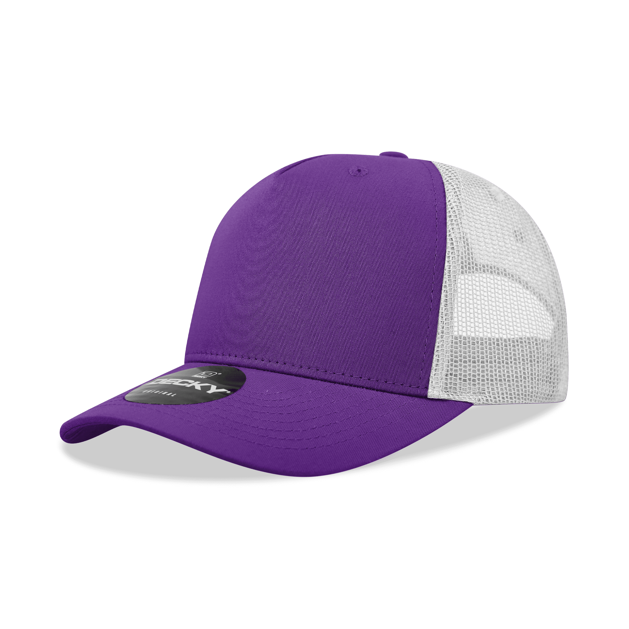 EGDE TRUCKER※L 5 Panel Mid Profile Structured Cotton Blend Trucker, Gold