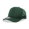 thumbnail image 1 of Decky 6025 5 Panel Mid Profile Structured Foam Trucker Hat-Forest, 1 of 1