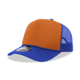 thumbnail image 1 of Decky 6025 5 Panel Mid Profile Structured Foam Trucker Hat-Royal/Orange/Royal, 1 of 1