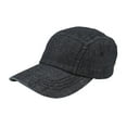 thumbnail image 1 of 5 Panel Washed Denim Cap - Denim Black, 1 of 1