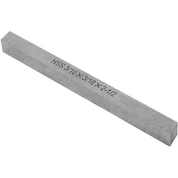 5 Pc 3/16'' x 3/16'' x 2-1/2'' HSS Square Tool Bit Lathe Fly Cutter Mill Blank