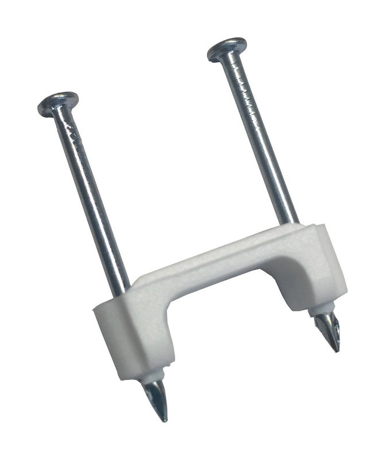 5 Pc, Gardner Bender 1/2 In. W Plastic Cable Staple 1 Pk