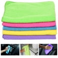thumbnail image 1 of 5 Pc Multi Purpose Cleaning Microfiber Cloths Set Rag Window Cleaner Towel Car, 1 of 4